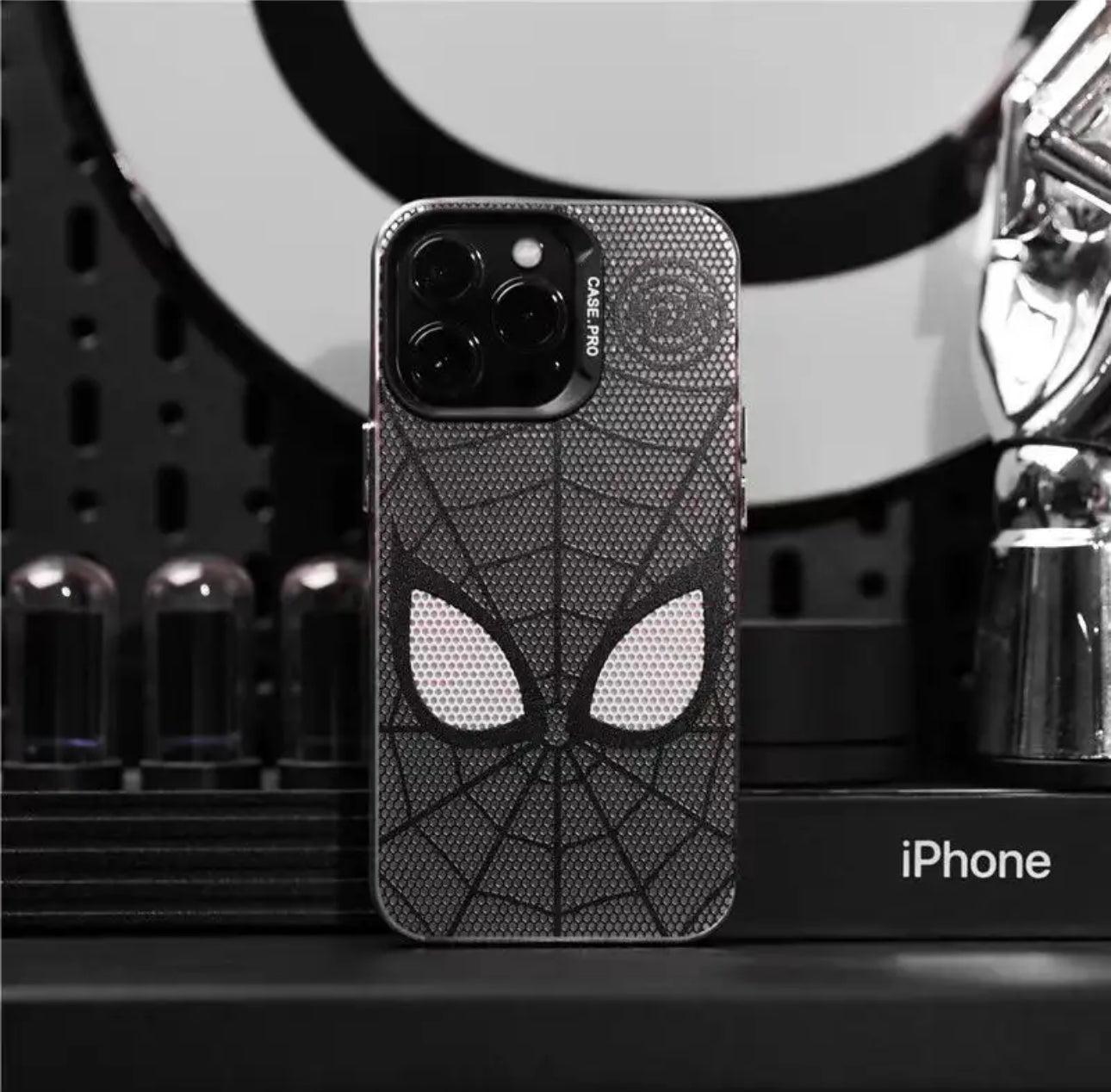 Web-Slinging Spiderman Phone Case - iPhone